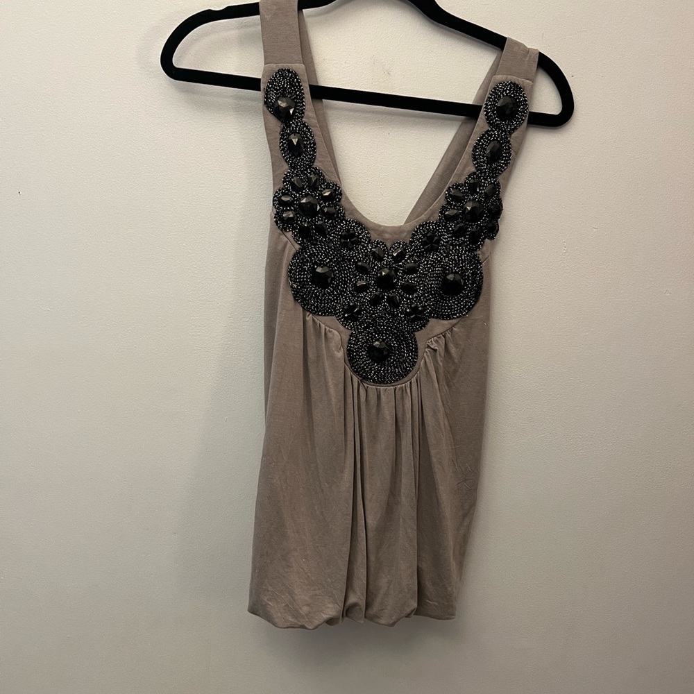 BEBE sleeveless top